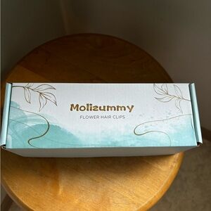 6 Piece Flower Hair Clips. Brand is Molizummy.